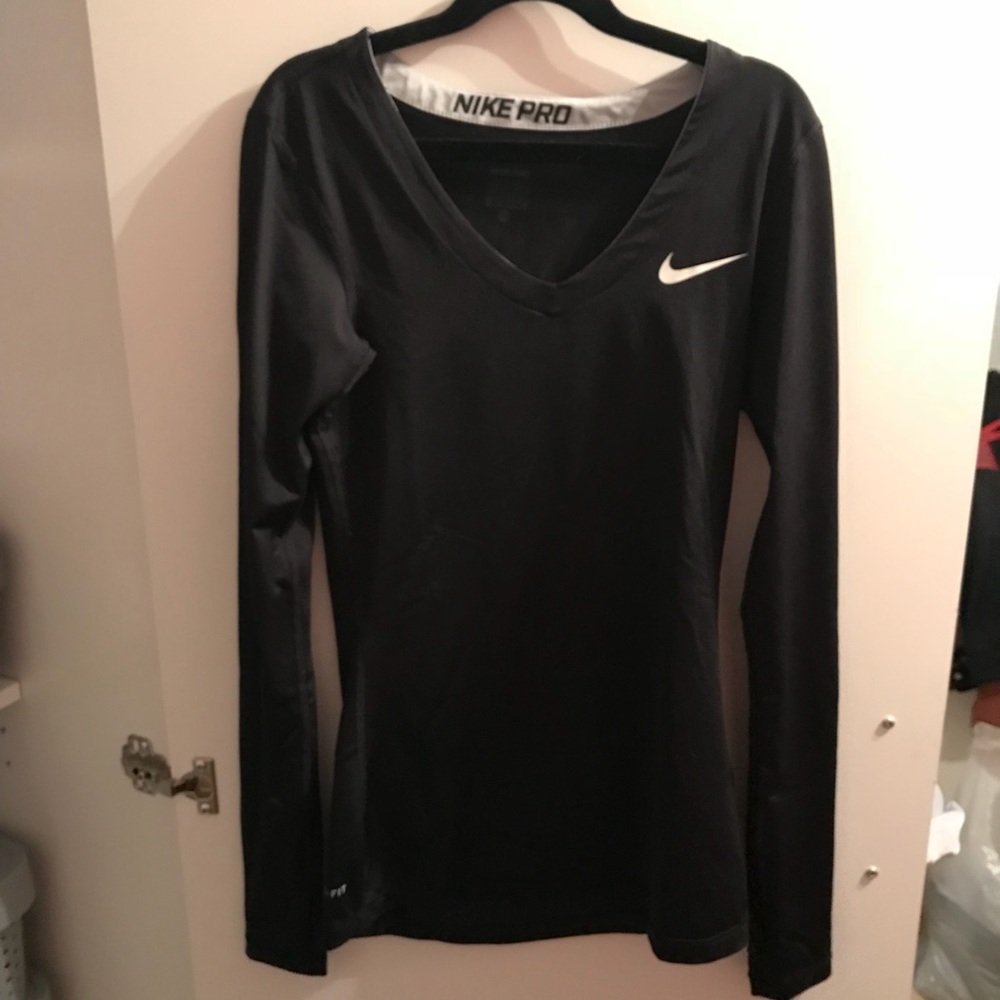Nike Pro Compression Long Sleeve XS Black